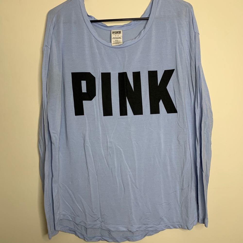 Victorias Secret PINK Oversized Shirt womens Sz S